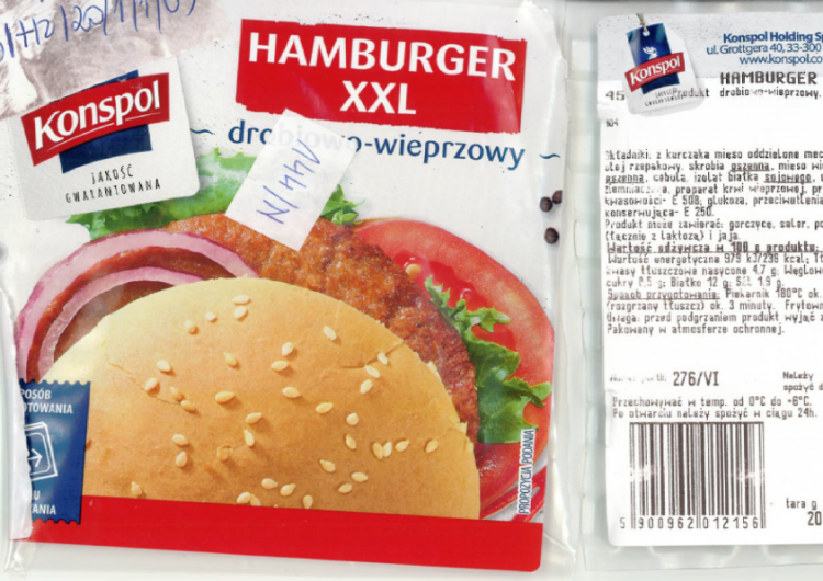 Uwaga! Te popularne hamburgery wycofano ze sprzedaży. Ich zjedzenie grozi...