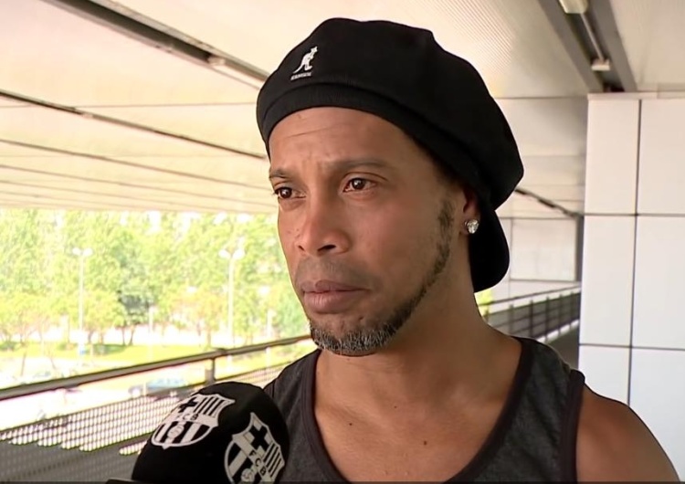 Piłkarz Ronaldinho zostaje w areszcie. Sąd nie zgodził się na zwolnienie