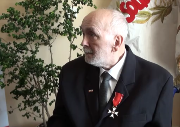 Krzyż Kawalerski Orderu Odrodzenia Polski dla Stefana Kubowicza - wybitnego działacza NSZZ "S"