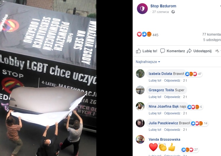  Zaatakowali furgonetkę "Stop Pedofilii", pochwalili się tym w necie. Jednego zatrzymała policja. Histeria