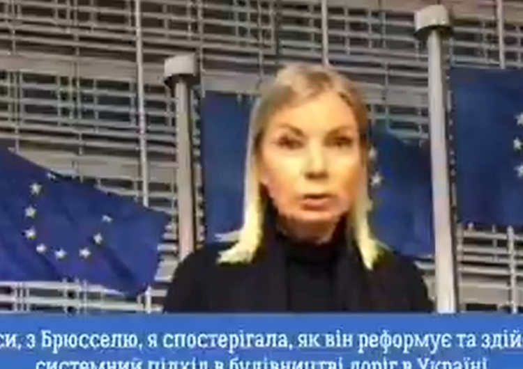  [video]"Przyjaciel, Europejczyk" kom. KE Bieńkowska "z dumą obserwowała reformy Sławomira N." na Ukrainie