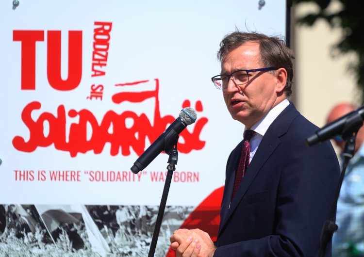  "Tu rodziła się »Solidarność«" w Polkowicach