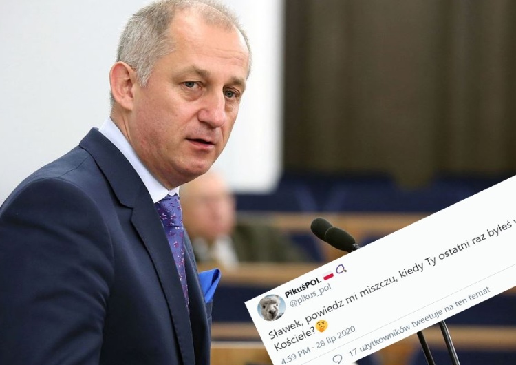 "Księża z ambony namawiali do głosowania na Dudę". Neumann atakuje Kościół. Mocna odpowiedź internautów