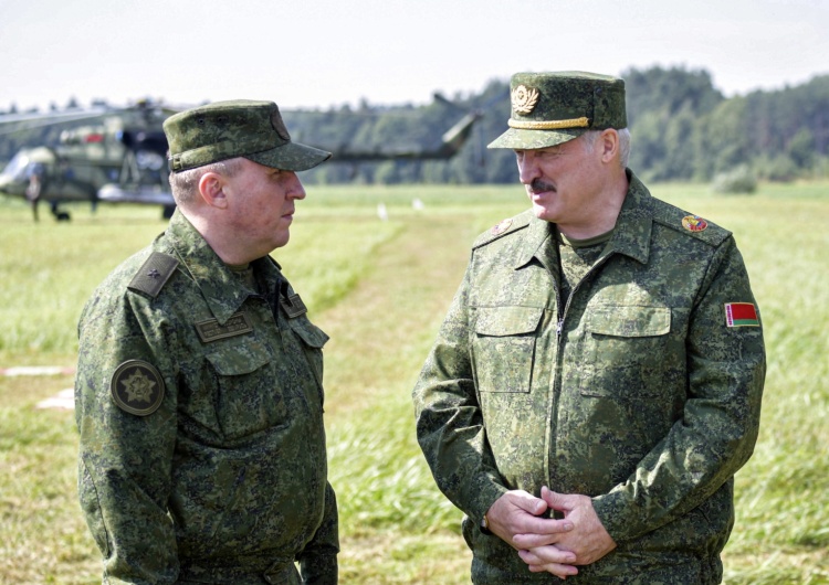 ANDREI STASEVICH Białoruski minister obrony o zagrożeniu zza zachodniej granicy: Mogą zaatakować od strony Polski