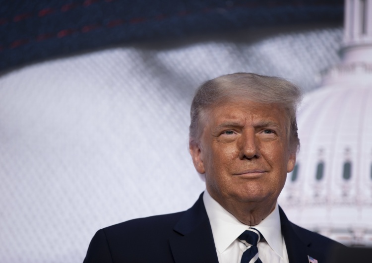  [WIDEO] Donald Trump pisze "We want GOD" i publikuje swoje przemówienie z Placu Krasińskich"