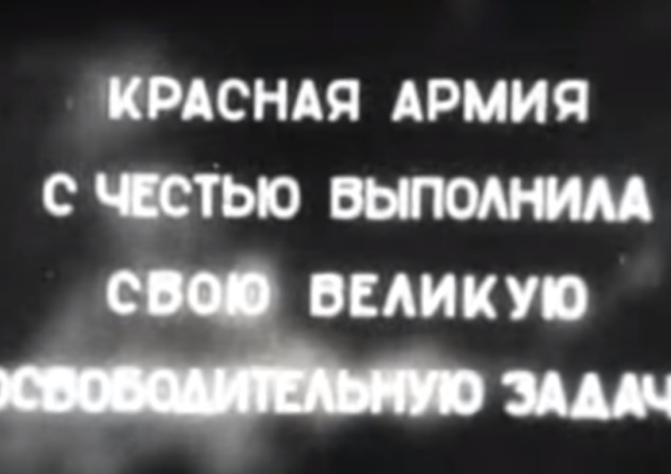  "Armia Czerwona wypełniła swoje wyzwoleńcze zadanie" - Sowiecka kronika filmowa z 1939 roku [video]