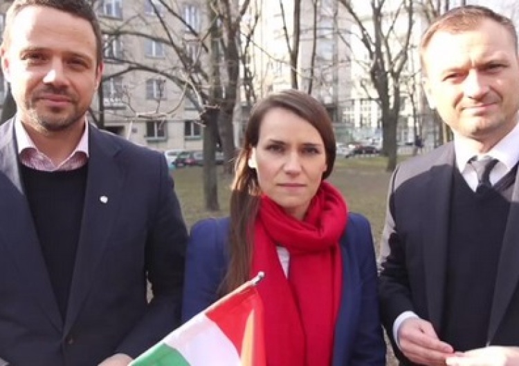 zrzut ekranu Młodzi posłowie z PO składają życzenia Węgrom. Internauci: "Nikt wam nie wierzy! Szczyt hipokryzji"
