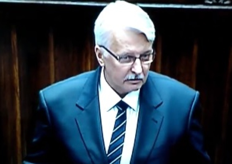  Rosemann: Waszczykowski…