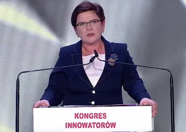  [video] Premier Szydło na Kongresie Innowatorów: Grupa Wyszehradzka jako start-up Europy. Brzmi nieźle