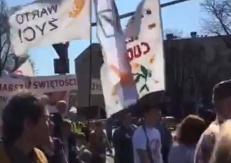  [video] Największy dotąd Marsz Świętości Życia przeszedł ulicami Warszawy