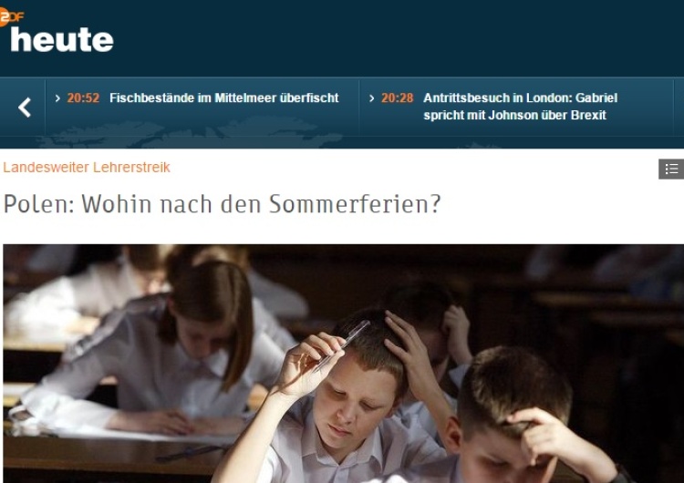 Marian Panic: Strajk ZNP nie uszedł uwagi niemieckich mediów...