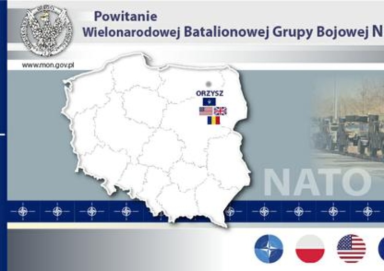 Batalionowa Grupa Bojowa NATO już w Polsce