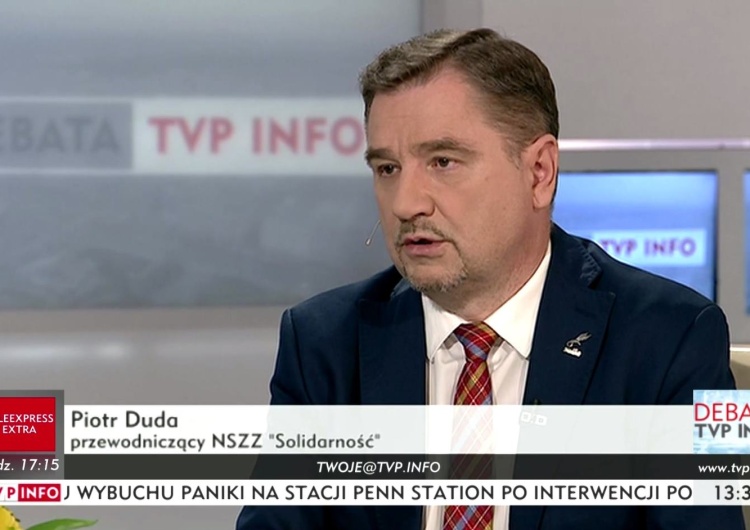  Piotr Duda w TVP INFO: To bardziej ustawa o ograniczeniu pracy w niedzielę, niż handlu
