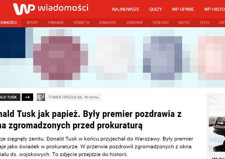  Histeria "wiodących mediów": "Donald Tusk jak papież". Czy to szaleństwo ma granice?