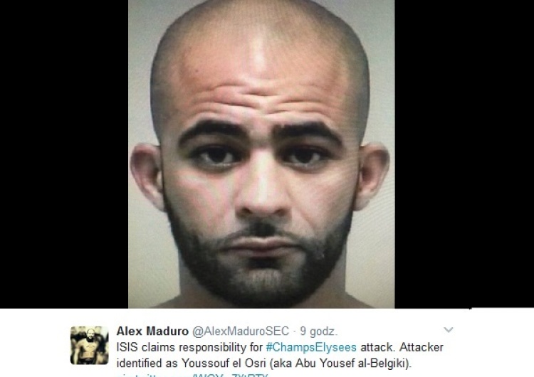 zrzut ekranu Zamach terrorystyczny w Paryżu. Zamachowiec był niedawno zatrzymany, bo próbował kupić broń
