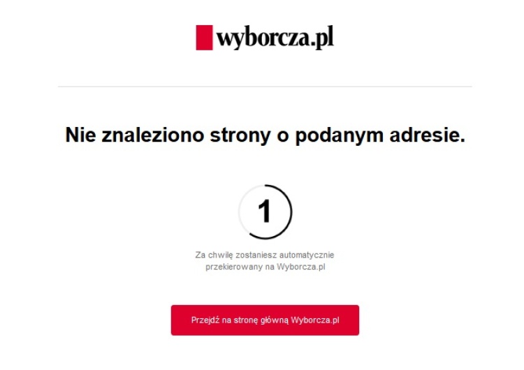 zrzut ekranu "GW" opublikowała tekst "Umowę SKW-FSB ratyfikował prezydent Kaczyński", ale szybko go zdjęła