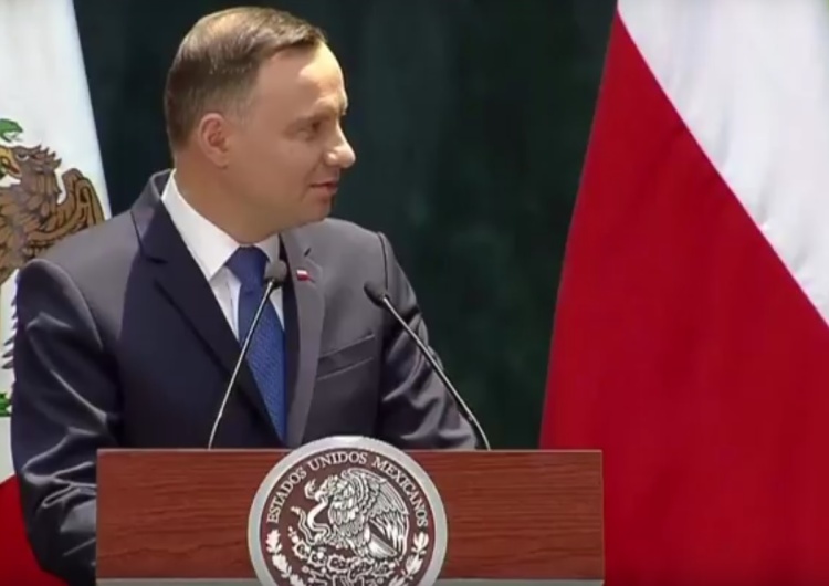  [video] Andrzej Duda w Meksyku: Nasze społeczeństwa łączy tradycja silnej rodziny