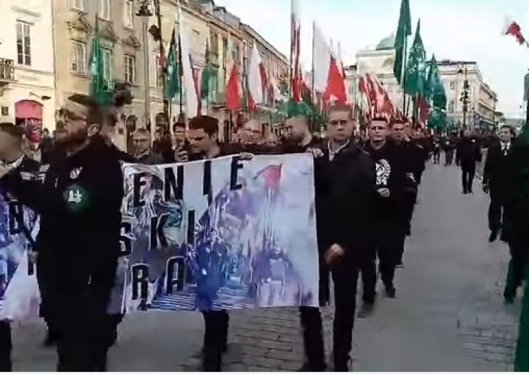 zrzut ekranu HGW: Oczekuję od min. Ziobro złożenia do sądu wniosku o delegalizację ONR jako ruchu neofaszystowskiego