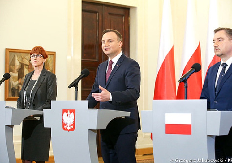 fot.Grzegorz Jakubowski Wojciech Kolarski uczestnikiem konferencji w ramach kampanii Godny Wybór. Przywrócenie wieku emerytalnego