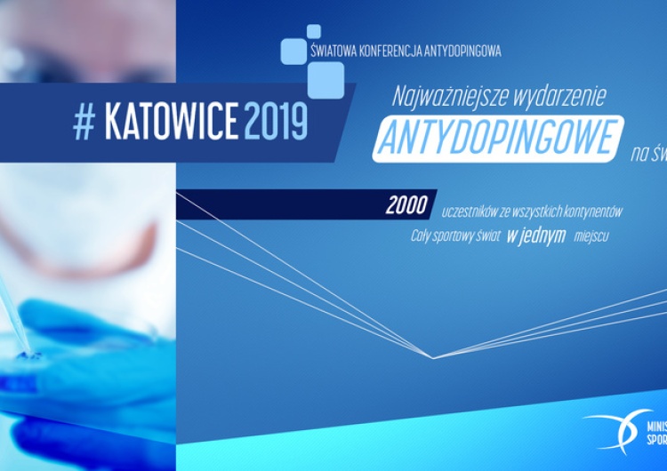 WADA zdecydowała! W 2019 roku Katowice będą stolicą globalnej walki z dopingiem!