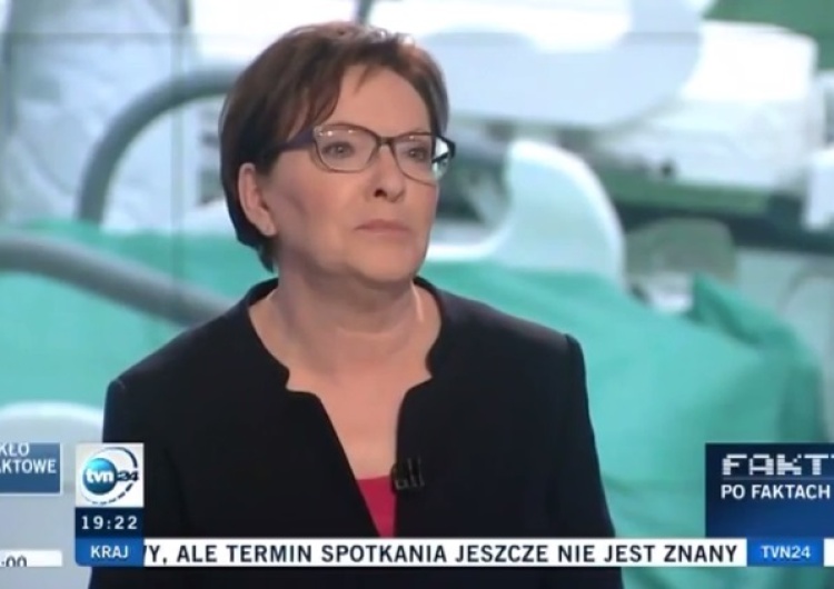 TVN24 Ewa Kopacz: "Panie prezesie, nie ma co udawać, że pan nie rządzi tym krajem. Niech pan ma odwagę!"