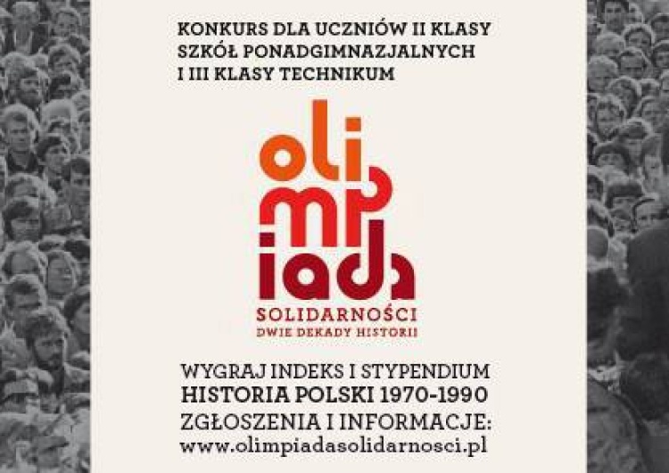  Ruszyła rejestracja do Olimpiady Solidarności