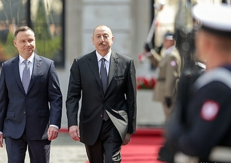 A. Hrechorowicz Prezydent Azerbejdżanu w Polsce. Andrzej Duda: potencjał gospodarczy naszych krajów jest bardzo duży