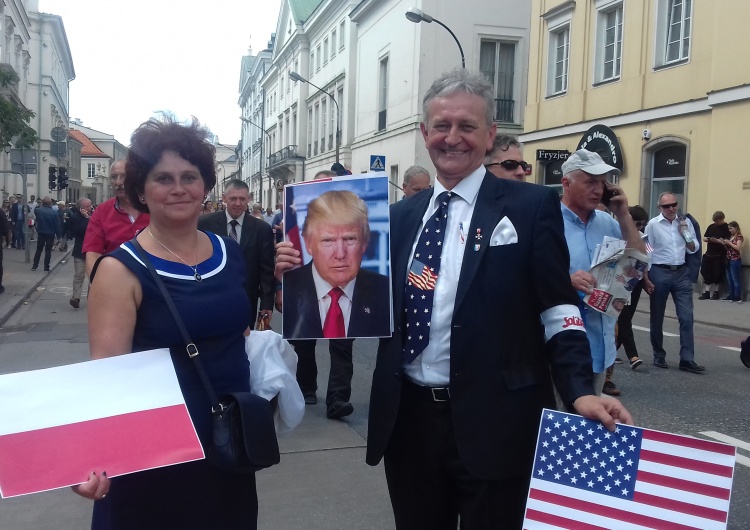 Izabela Kozłowska [Nasz Wywiad] Uczestnik spotkania z Trumpem na Pl. Krasińskich: Spełniło się moje marzenie z 1980 roku