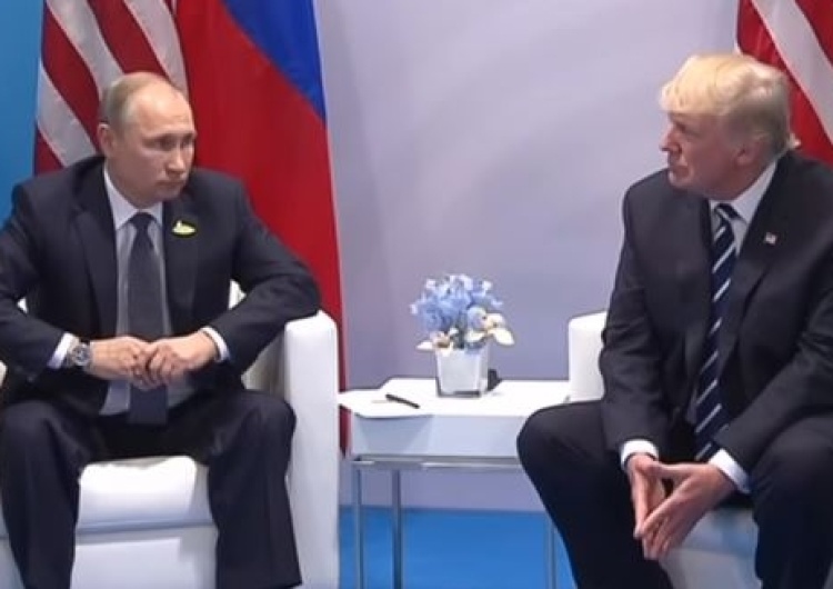  [video] Trump do Putina: to zaszczyt, że mogę tu z panem być 