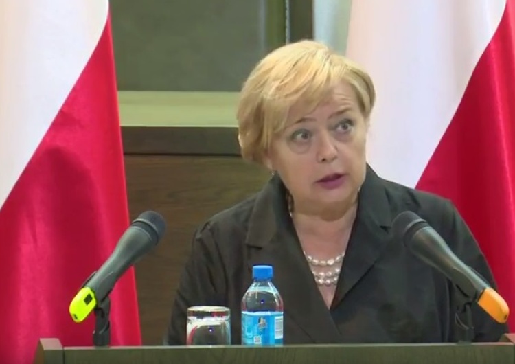 zrzut ekranu Prof. Małgorzata Gersdorf: "Projekt ustawy o SN zakłada, że mnie już nie ma"