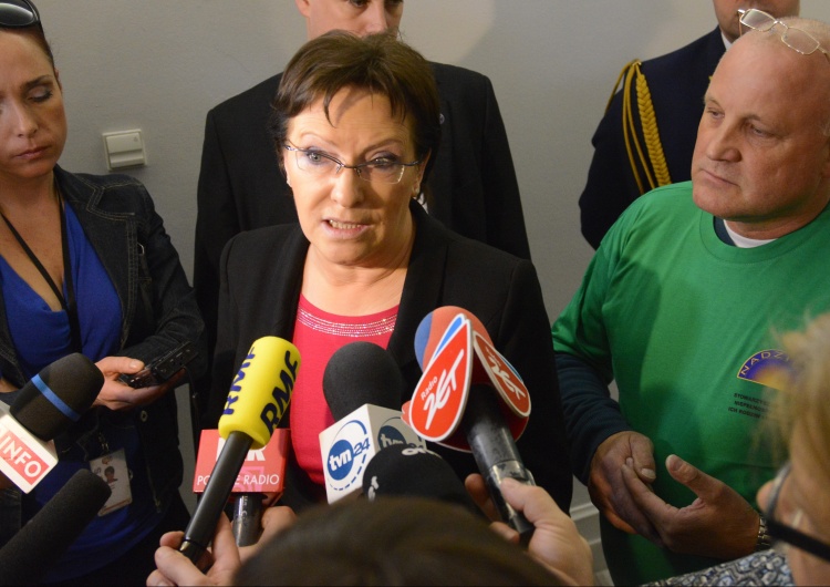 Kopacz namawia Polki do protestu ws. ustawy aborcyjnej. Jeszcze niedawno była z wizytą u papieża