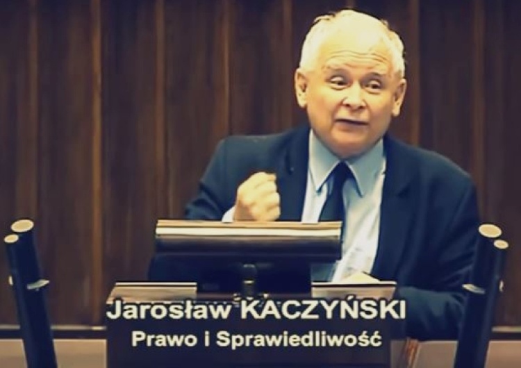  [video] Jarosław Kaczyński do opozycji: Nie wycierajcie swoich mord zdradzieckich nazwiskiem mojego brata