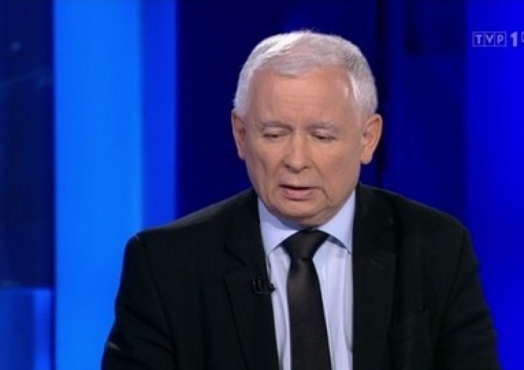 zrzut ekranu Prezes PiS: Powiedziałem sobie, że jeśli jeszcze raz użyją nazwiska mojego brata, będę interweniował
