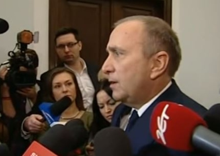 Schetyna: odrzucenie propozycji spotkania prezydenta Dudy z Tuskiem jest nieodpowiedzialne