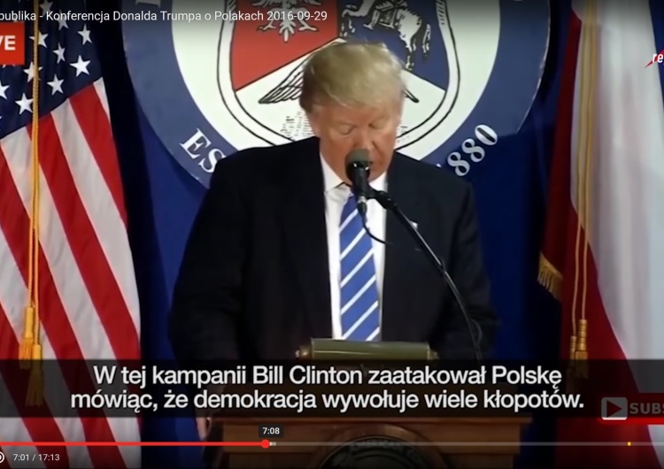 Spotkanie Donalda Trumpa z Polonią w Chicago