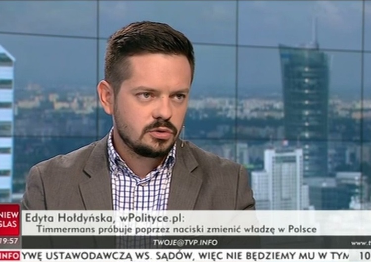 M. Chudkiewicz z Tygodnika Solidarność w TVP Info: Polska staje się suwerenna. To znajduje sprzeciw