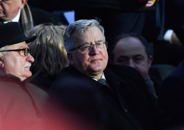 Bronisław Komorowski Komorowski w rocznicę rosyjskiej inwazji na Ukrainę: Polska była dopiero siódma. Nawet po Czechach