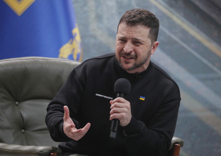 Wołodymyr Zełenski Zełenski: Jeśli przegramy, Rosja zaatakuje kraje bałtyckie
