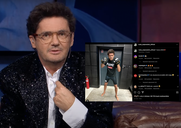 Kuba Wojewódzki Gwiazda TVN Kuba Wojewódzki zawalczy w klatce? Jest komunikat Fame MMA