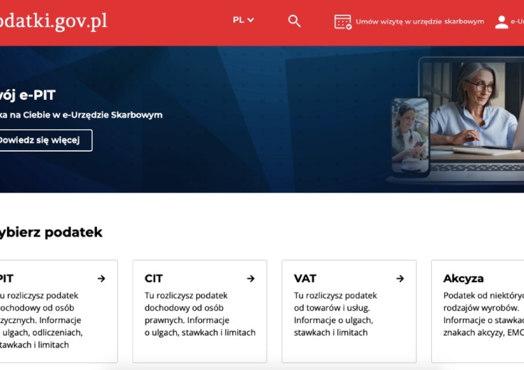 Atak hakerski na rządowy portal do rozliczania PIT-ów