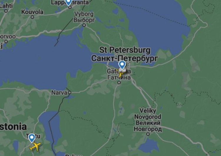 „Niezidentyfikowany obiekt” nad St. Petersburgiem. Samoloty są zawracane