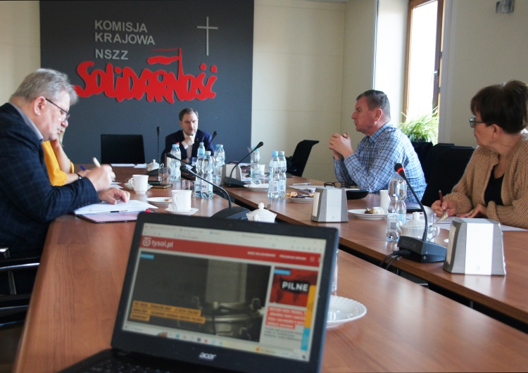 fot. P. Machnica Prezydium KK o projekcie rozporządzenia MRiPS dot. wynagradzania pracowników OHP i CPS