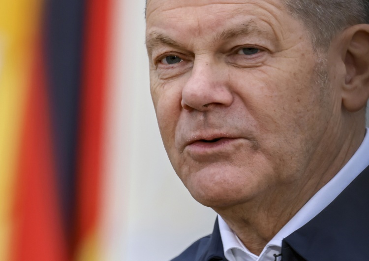 Kanclerz Niemiec Olaf Scholz Chiny dostarczą broń Rosji? Scholz zabiera głos