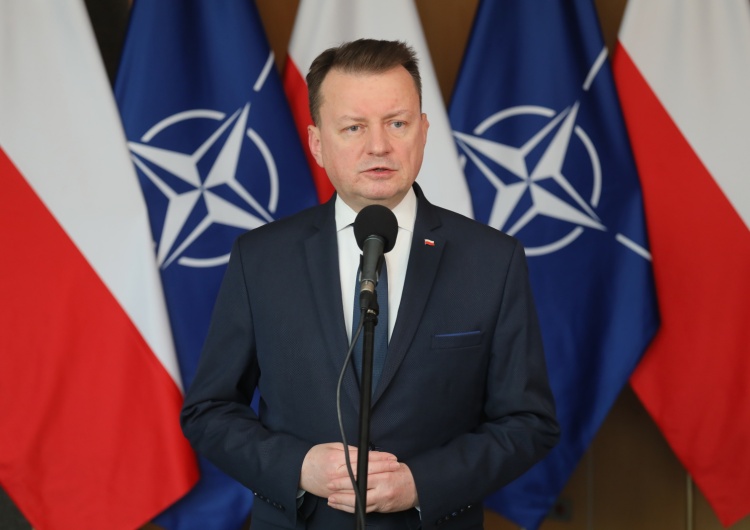 Mariusz Błaszczak Szef MON: Polska w tym tygodniu dostarczy na Ukrainę kolejne 10 czołgów Leopard 2A4