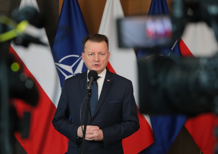 Szef MON Mariusz Błaszczak