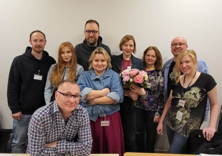 fot. facebook KM Solidarność Agora SA Natalia Mazur przewodniczącą Solidarności w Agorze