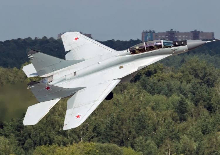 Mig-29 Pentagon: Siły powietrzne Rosji próbują dokonywać prowokacji nad amerykańskimi bazami