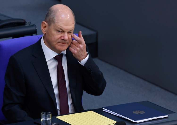 Kanclerz Niemiec Olaf Scholz Welt am Sonntag ze skargą: Polska nie informuje Niemiec ws. MiGów-29