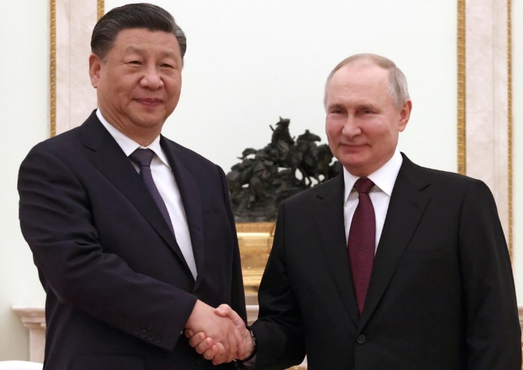Xi Jingping oraz Władimir Putin Tajemniczy komunikat Chin. „Putin jest gotowy”
