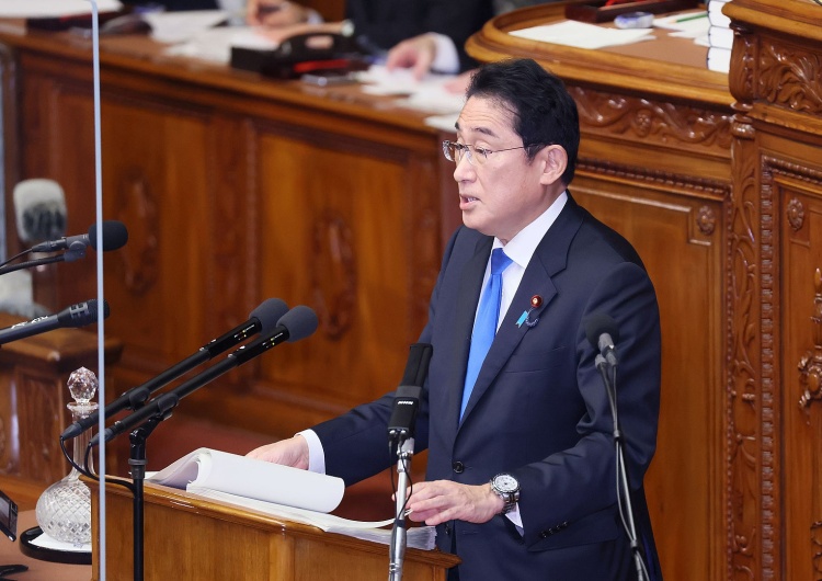 Premier Japonii Fumio Kishida Premier Japonii z niezapowiadaną wizytą na Ukrainie. Potem odwiedzi Polskę